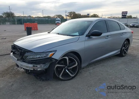 2021 Honda Accord Sport z USA, uszkodzony, nr VIN 1HGCV1F35MA018310
